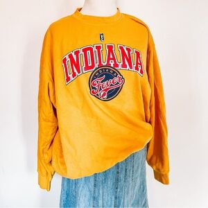 Women's Gold Crewneck Sweatshirt